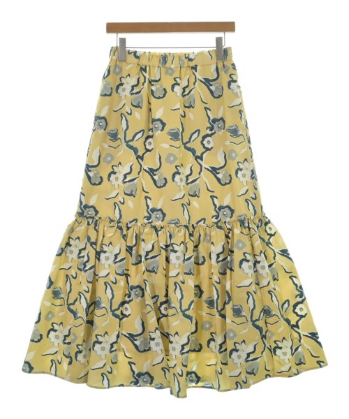 IENA(イエナ)ロング・マキシ丈スカート 黄 サイズ:38(M位)/2200643088221