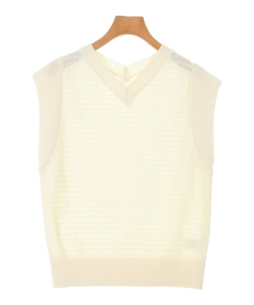 IENA(イエナ)ベスト 白 サイズ:F/2200662649069