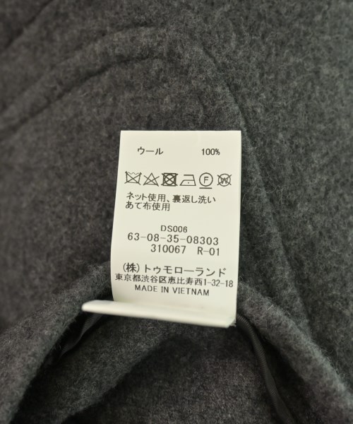 TOMORROWLAND（トゥモローランド）カバーオール グレー サイズ:S メンズ/2200595170043