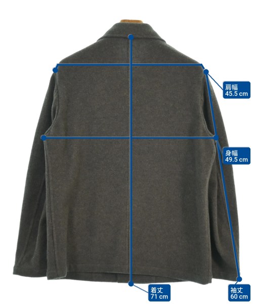 TOMORROWLAND（トゥモローランド）カバーオール グレー サイズ:S メンズ/2200595170043