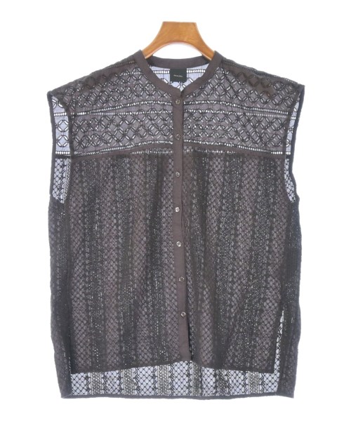 Spick and Span(スピックアンドスパン)カジュアルシャツ 茶 サイズ:F/2200649047024