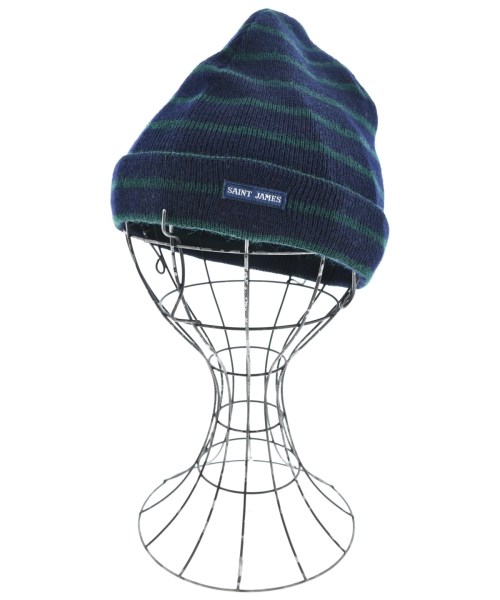 SAINT JAMES(セントジェームス)ニットキャップ・ビーニー 紺 サイズ:-/2200669695076