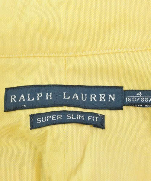 Ralph Lauren（ラルフローレン）カジュアルシャツ 黄 サイズ:4(M位) メンズ/2200700142071