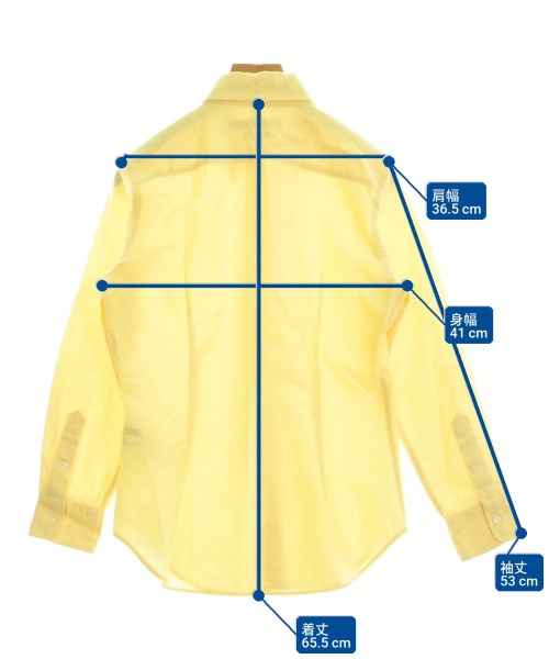 Ralph Lauren（ラルフローレン）カジュアルシャツ 黄 サイズ:4(M位) メンズ/2200700142071