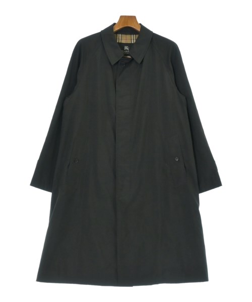 BURBERRY BLACK LABEL(バーバリーブラックレーベル)ステンカラーコート 黒 サイズ:M/2200686575047