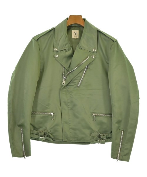 SCYE(サイ)ライダース カーキ サイズ:40(L位)/2200640073107