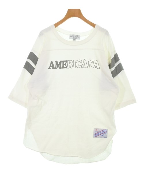 Americana(アメリカーナ)Tシャツ・カットソー 白 サイズ:F/2200622186078