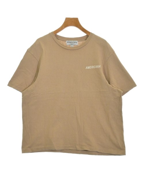 Americana(アメリカーナ)Tシャツ・カットソー ベージュ サイズ:F/2200601088010