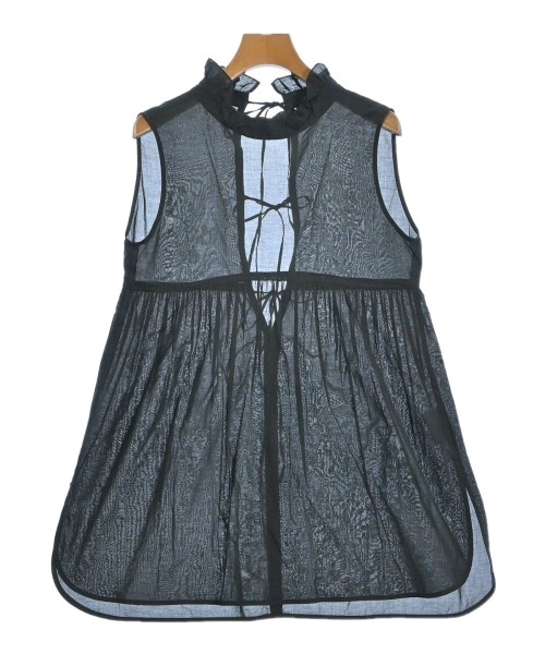 ESTNATION(エストネーション)ブラウス 黒 サイズ:36(S位)/2200619244248