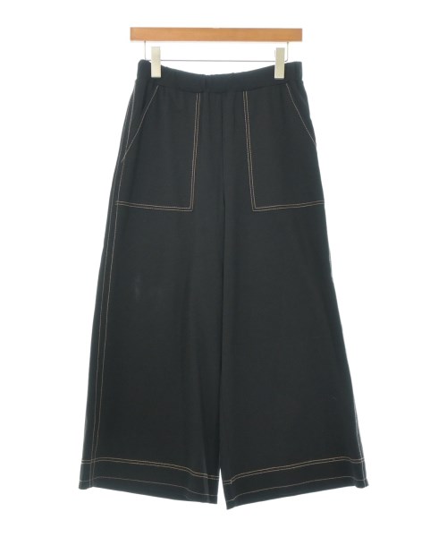 MAX&CO.(マックスアンドコー)クロップドパンツ 黒 サイズ:S/2200655773030