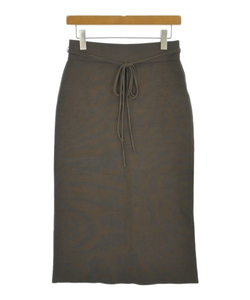 Mila Owen(ミラオーウェン)ロング・マキシ丈スカート 茶 サイズ:1(M位)/2200659479068