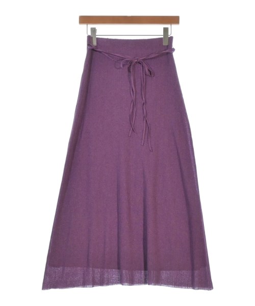 Mila Owen(ミラオーウェン)ロング・マキシ丈スカート 紫 サイズ:0(S位)/2200655450146