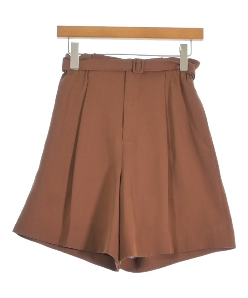 Mila Owen(ミラオーウェン)ショートパンツ 茶 サイズ:0(S位)/2200666069078