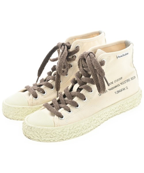 Acne Studios(アクネストゥディオズ)スニーカー ベージュ サイズ:EU38(24.5cm位)/2200698900042