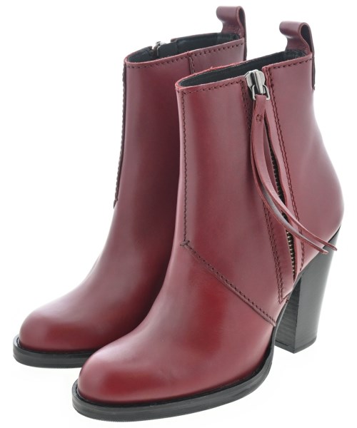 Acne Studios(アクネストゥディオズ)ブーツ 赤 サイズ:EU38(24.5cm位)/2200655228271