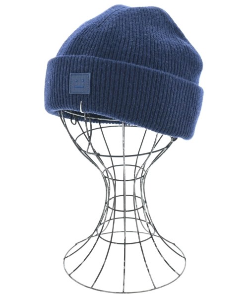 Acne Studios(アクネストゥディオズ)ニットキャップ・ビーニー 紺 サイズ:-/2200661485217