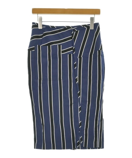 Acne Studios(アクネストゥディオズ)ひざ丈スカート 紺 サイズ:34(XS位)/2200684760025