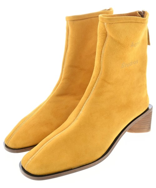 Acne Studios(アクネストゥディオズ)ブーツ 黄 サイズ:EU35(21.5cm位)/2200681297371