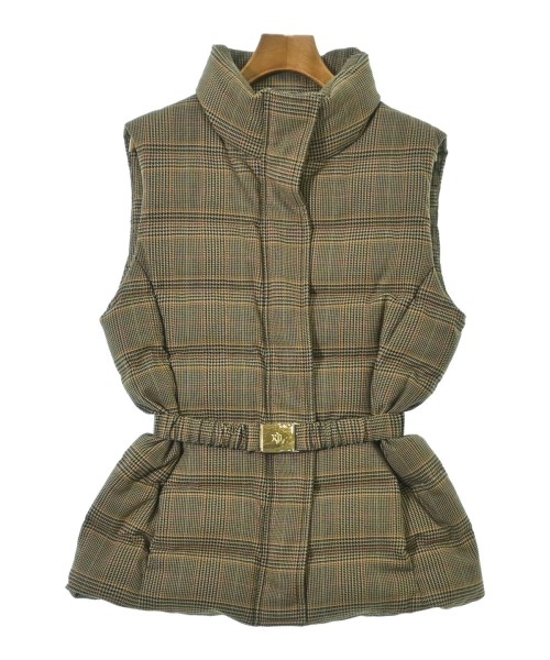 LAUREN Ralph Lauren(ローレンラルフローレン)ダウンジャケット/ダウンベスト ベージュ サイズ:4(XL位)/2200668161022