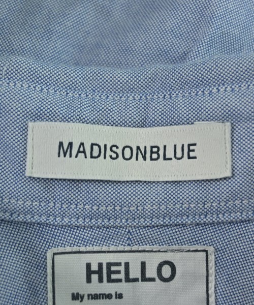 MADISON BLUE（マディソンブルー）カジュアルシャツ 青 サイズ:1(S位) レディース/2200608753126