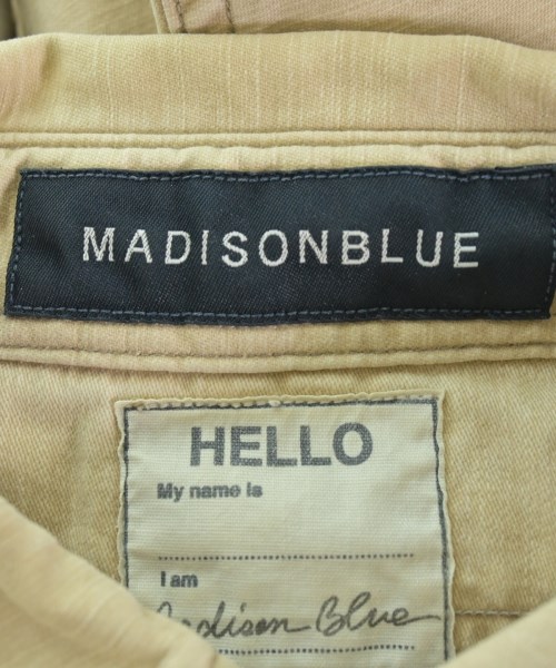 MADISON BLUE（マディソンブルー）カジュアルシャツ ベージュ サイズ:01(S位) レディース/2200634355059