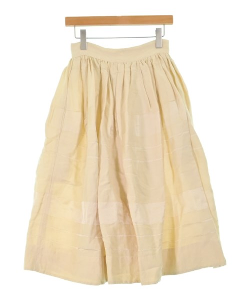 MADISON BLUE(マディソンブルー)ひざ丈スカート ベージュ サイズ:2(M位)/2200645465099