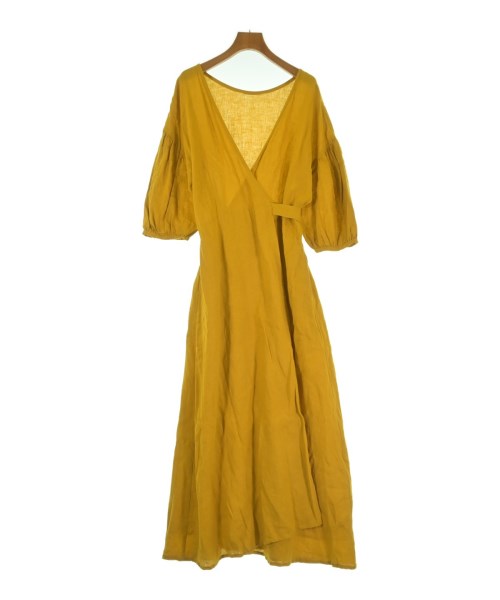 MUSE de Deuxieme Classe(ミューズドゥドゥーズィーエムクラス)ワンピース 黄 サイズ:F/2200567095213