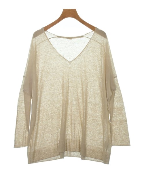 MUSE de Deuxieme Classe(ミューズドゥドゥーズィーエムクラス)ニット・セーター ベージュ サイズ:F/2200616693063