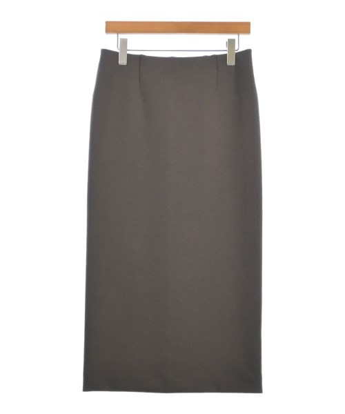 MUSE de Deuxieme Classe(ミューズドゥドゥーズィーエムクラス)ロング・マキシ丈スカート 茶 サイズ:38(M位)/2200563282020