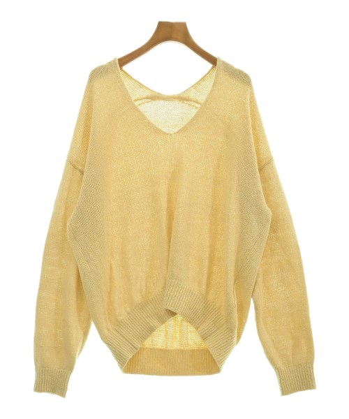 MUSE de Deuxieme Classe(ミューズドゥドゥーズィーエムクラス)ニット・セーター ベージュ サイズ:F/2200564835010