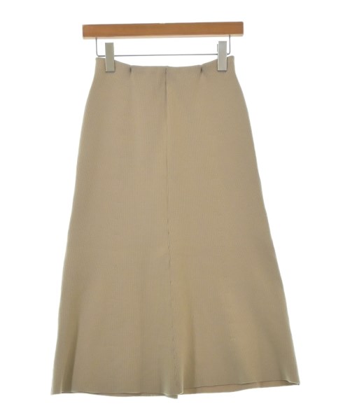 MUSE de Deuxieme Classe(ミューズドゥドゥーズィーエムクラス)ロング・マキシ丈スカート ベージュ サイズ:38(M位)/2200647791059