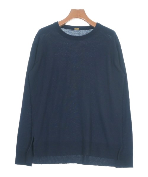 MUSE de Deuxieme Classe(ミューズドゥドゥーズィーエムクラス)ニット・セーター 紺 サイズ:F/2200646215044