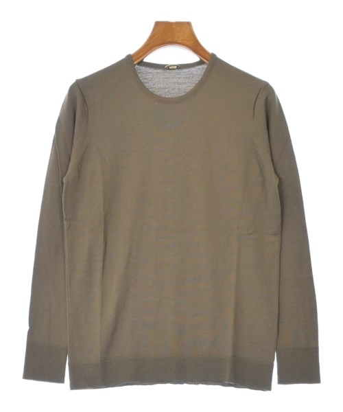 MUSE de Deuxieme Classe(ミューズドゥドゥーズィーエムクラス)ニット・セーター 茶 サイズ:38(M位)/2200642621122