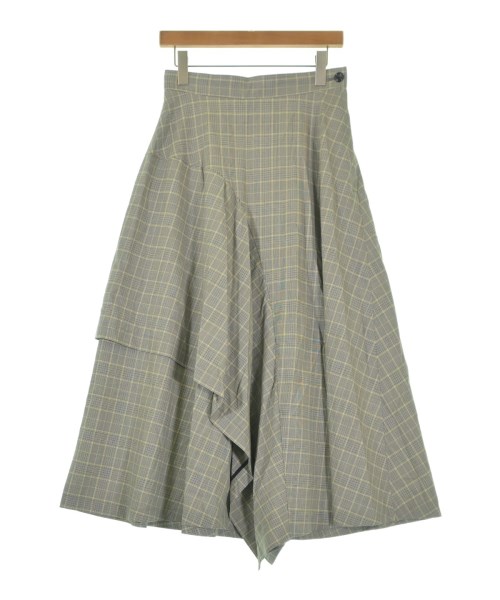 Ujoh(ウジョー)ロング・マキシ丈スカート グレー サイズ:3(L位)/2200659494047