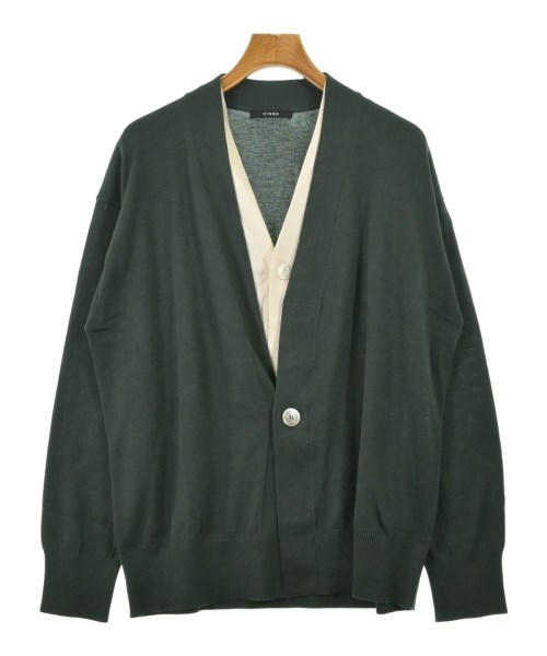 CINOH(チノ)カーディガン 緑 サイズ:46(M位)/2200594124030