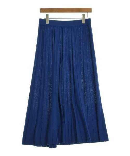 自由区(ジユウク)ロング・マキシ丈スカート 青 サイズ:40(M位)/2200632320721