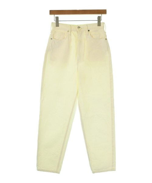 upper hights(アッパーハイツ)デニムパンツ 白 サイズ:23(XS位)/2200689391064