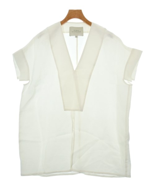 STUDIO NICHOLSON(スタジオニコルソン)ブラウス 白 サイズ:40(M位)/2200625828067