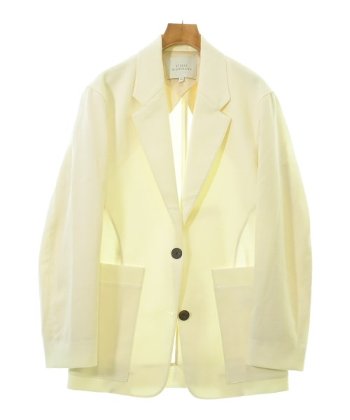 STUDIO NICHOLSON（スタジオニコルソン）カジュアルジャケット 白 サイズ:00(XXS位) レディース/2200602722036