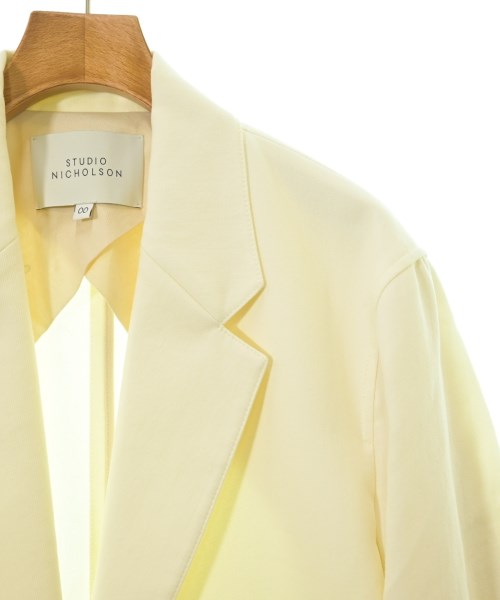 STUDIO NICHOLSON（スタジオニコルソン）カジュアルジャケット 白 サイズ:00(XXS位) レディース/2200602722036