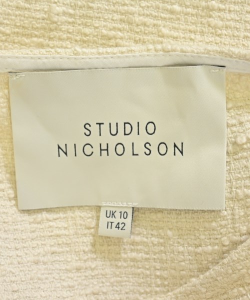 STUDIO NICHOLSON（スタジオニコルソン）ベスト 白 サイズ:42(L位) レディース/2200684260242