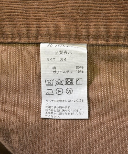 THE SHINZONE（ザシンゾーン）その他 茶 サイズ:34(XS位) レディース/2200624182153