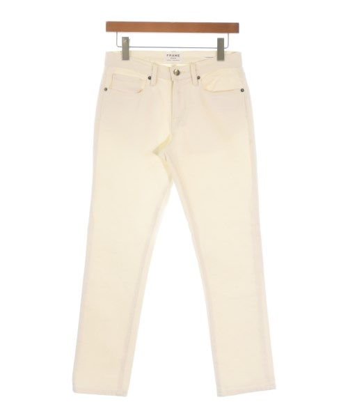 FRAME DENIM(フレームデニム)デニムパンツ 白 サイズ:28(S位)/2200668617062