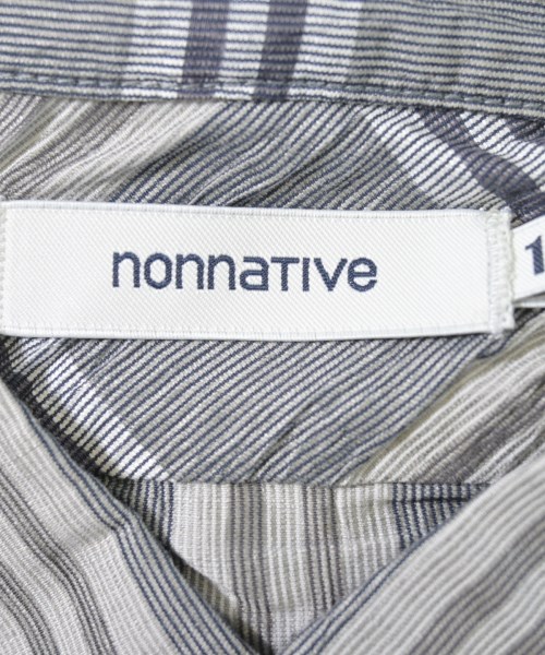 nonnative（ノンネイティブ）カジュアルシャツ グレー サイズ:1(M位) メンズ/2200605926530