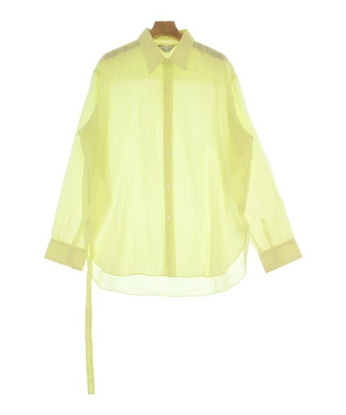 UNUSED(アンユーズド)カジュアルシャツ 黄 サイズ:2(M位)/2200643724174