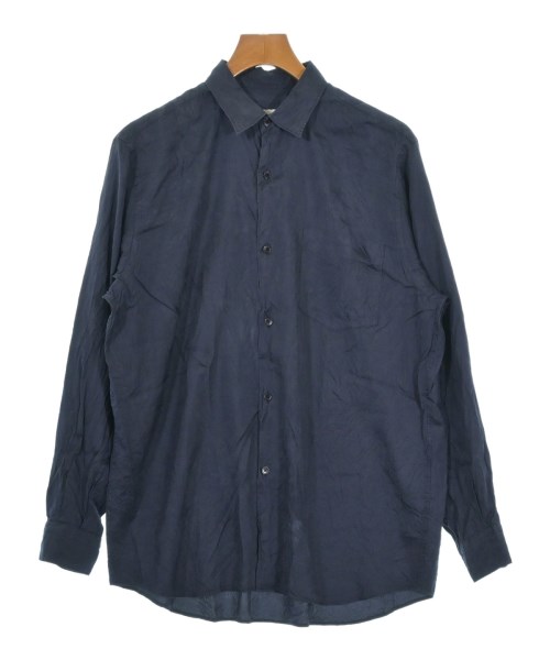 COMOLI(コモリ)カジュアルシャツ 紺 サイズ:2(M位)/2200641842078