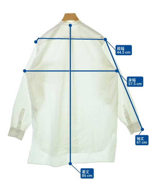 COMOLI（コモリ）カジュアルシャツ 白 サイズ:2(M位) メンズ/2200597078309