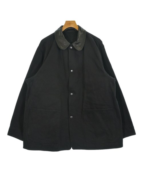 COMOLI(コモリ)カバーオール 黒 サイズ:3(L位)/2200653323022