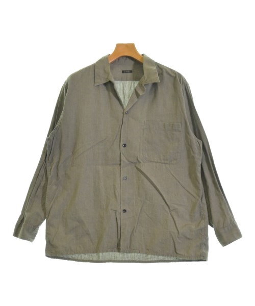 COMOLI(コモリ)カジュアルシャツ 茶 サイズ:2(M位)/2200646828022