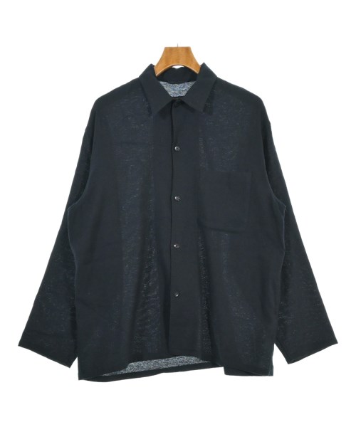 COMOLI(コモリ)カジュアルシャツ 紺 サイズ:2(M位)/2200663549085